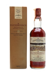 Glendronach 12 Year Old Bottled 1980s - Sherry Cask 75cl / 43%