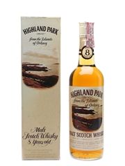 Highland Park 8 Year Old Bottled 1970s - Ferraretto 75cl / 43%