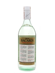 Bacardi Carta Blanca Bottled 1970s - Spain 100cl / 40%