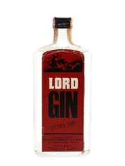 Lord Extra Dry Gin Bottled 1970s - Ramazzotti 75cl / 45%