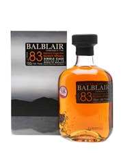 Balblair 1983 Cask #1252 Bottled 2013 70cl / 54.1%
