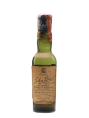 John Begg Blue Cap Bottled 1930s - James M McCunn 4.7cl / 43.4%