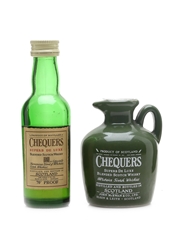 Chequers Bottled 1970s 2 x 5cl / 40%