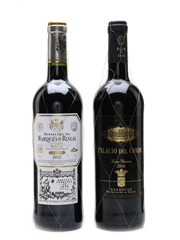 Marques De Riscal 2012 & Palacio Del Conde 2008