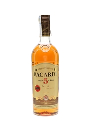 Bacardi 5 Year Old Anejo Superior  70cl / 40%