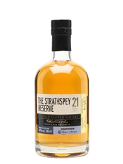 Strathspey 21 Year Old Reserve William Grant - Heathrow World Of Whiskies 70cl / 40%