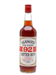 Alnwick 92 Vatted Rum Bottled 1980s 75cl / 52.5%