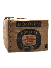 Booth's High & Dry Bottled 1970s 12 x 75cl / 43%