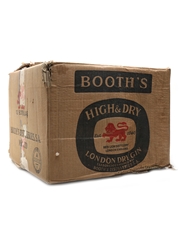 Booth's High & Dry Bottled 1970s 12 x 75cl / 43%