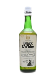 Black & White Bottled 1970s 12 x 75cl / 43.28%