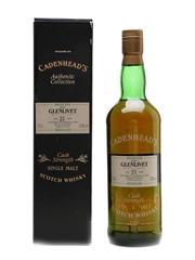 Glenlivet 1973 21 Year Old Bottled 1994 - Cadenhead's 70cl / 50%