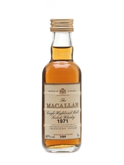 Macallan 1971 Bottled 1989 5cl / 43%