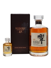 Hibiki 17 Year Old Includes Miniature 70cl & 5cl / 43%