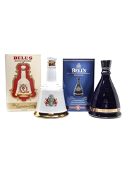 Bell's Ceramic Decanter Golden Jubilee & 60th Birthday 70cl & 75cl