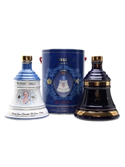 Bell's Ceramic Decanters 50th Birthday & 90th Birthday 70cl & 75cl