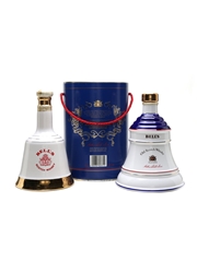 Bell's Ceramic Decanters Prince Henry & Princess Eugenie 50cl & 75cl