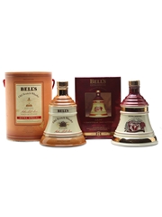 Bell's Ceramic Decanters Christmas & Extra Special 70cl & 75cl