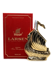 Larsen Viking Ship Cognac Ceramic Decanter 70cl / 40%