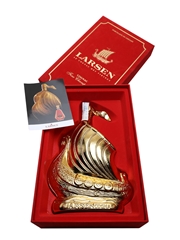 Larsen Viking Ship Cognac Ceramic Decanter 70cl / 40%