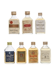 Assorted Blended Scotch Whisky Gairloch, Golden Eagle, Imperial, John Begg & Metropolitan 7 x 5cl