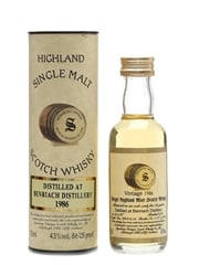 Benriach 1986 12 Year Old Bottled 1998 - Signatory Vintage 5cl / 43%