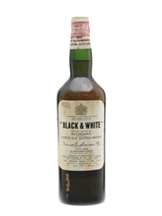 Black & White Spring Cap Bottled 1960s - Amerigo Sagna 75cl / 43%