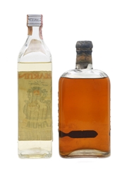 Pilla Martin Rhum & Pilla Liqueur Bottled 1940s & 1950s 2 x 75cl