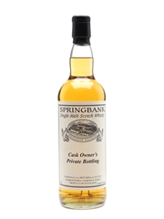 Springbank 1993 Cask #546 Cask Owner's Private Bottling 70cl / 49.7%