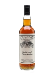 Springbank 1993 Cask #444 Cask Owner's Private Bottling 70cl