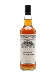 Springbank 1993 Cask #444 Cask Owner's Private Bottling 70cl