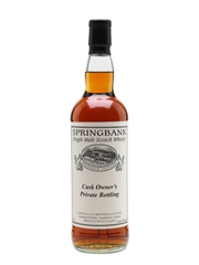 Springbank 1993 Cask #444 Cask Owner's Private Bottling 70cl