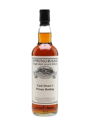 Springbank 1993 Cask #444 Cask Owner's Private Bottling 70cl