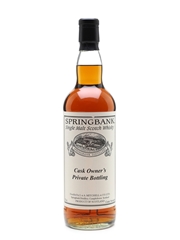 Springbank 1993 Cask #444 Cask Owner's Private Bottling 70cl