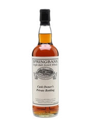 Springbank 1993 Cask #444 Cask Owner's Private Bottling 70cl