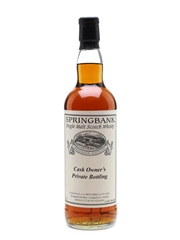 Springbank 1993 Cask #444 Cask Owner's Private Bottling 70cl