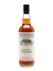 Springbank 1993 Cask #444 Cask Owner's Private Bottling 70cl