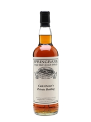 Springbank 1993 Cask #444 Cask Owner's Private Bottling 70cl