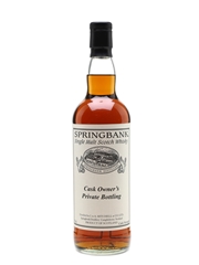 Springbank 1993 Cask #444 Cask Owner's Private Bottling 70cl