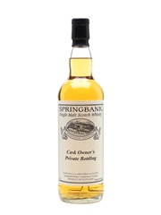 Springbank 1993 Cask #546 Cask Owner's Private Bottling 70cl / 49.7%