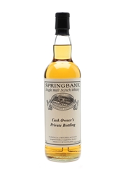 Springbank 1993 Cask #546 Cask Owner's Private Bottling 70cl / 49.7%