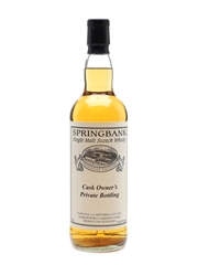 Springbank 1993 Cask #546 Cask Owner's Private Bottling 70cl / 49.7%