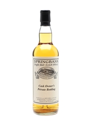 Springbank 1993 Cask #546 Cask Owner's Private Bottling 70cl / 49.7%