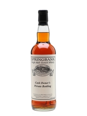 Springbank 1995 Cask #545 Cask Owner's Private Bottling 70cl