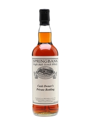 Springbank 1995 Cask #545 Cask Owner's Private Bottling 70cl