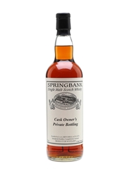 Springbank 1995 Cask #545 Cask Owner's Private Bottling 70cl