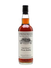 Springbank 1995 Cask #545 Cask Owner's Private Bottling 70cl