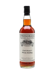 Springbank 1995 Cask #545 Cask Owner's Private Bottling 70cl