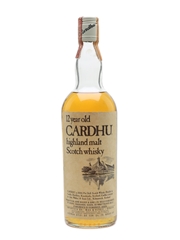 Cardhu 12 Year Old Bottled 1970s-1980s - Wax & Vitale 75cl / 43%