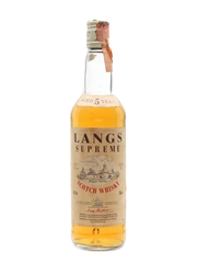 Lang's Supreme Bottled 1990s - Lang's Brothers 70cl / 40%