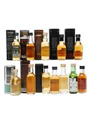 Assorted Scotch Whisky inc.Tomintoul 27yo 12 x Miniature